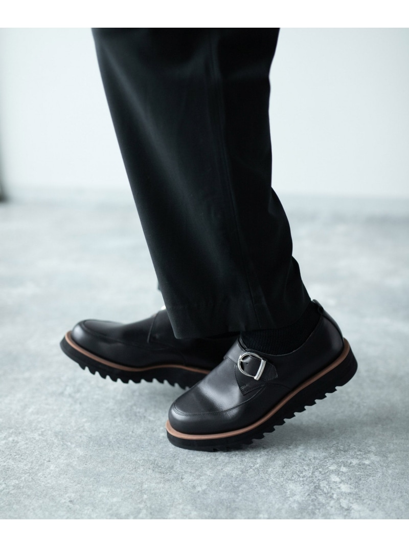 楽天市場】シャークソールシングルモンクシューズ HARE ハレ シューズ