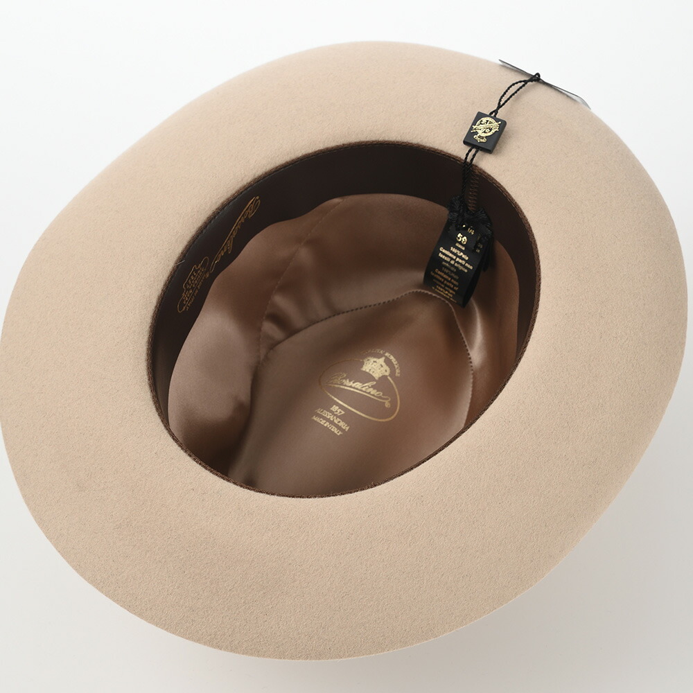 楽天市場】Borsalino ボルサリーノ 中折れハット フェルト帽 軽量 秋