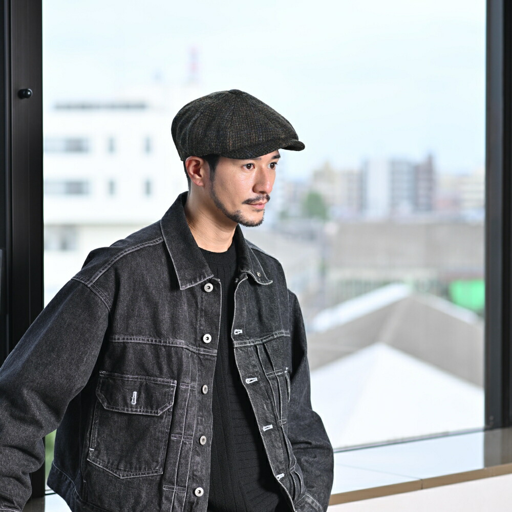 楽天市場】FAILSWORTH ハリスツイード キャスケット帽 秋 冬 帽子