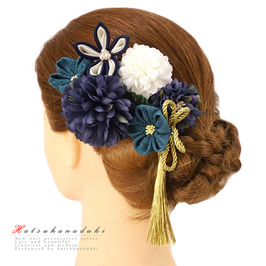 楽天市場】髪飾り 成人式 つまみ細工 振袖 和装 袴 浴衣 夏祭り 花火