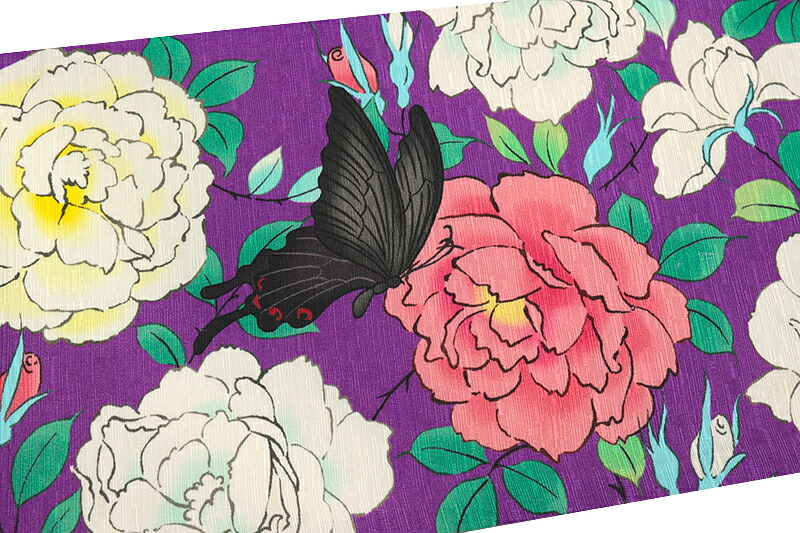 楽天市場】半幅帯 WA・KKA WAKKA ワッカ 「黒揚羽」 リバーシブル 正絹