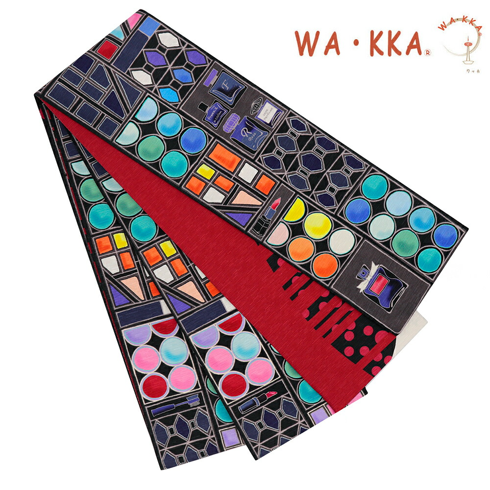 楽天市場】半幅帯 WA・KKA WAKKA ワッカ 「コフレ」 リバーシブル 正絹