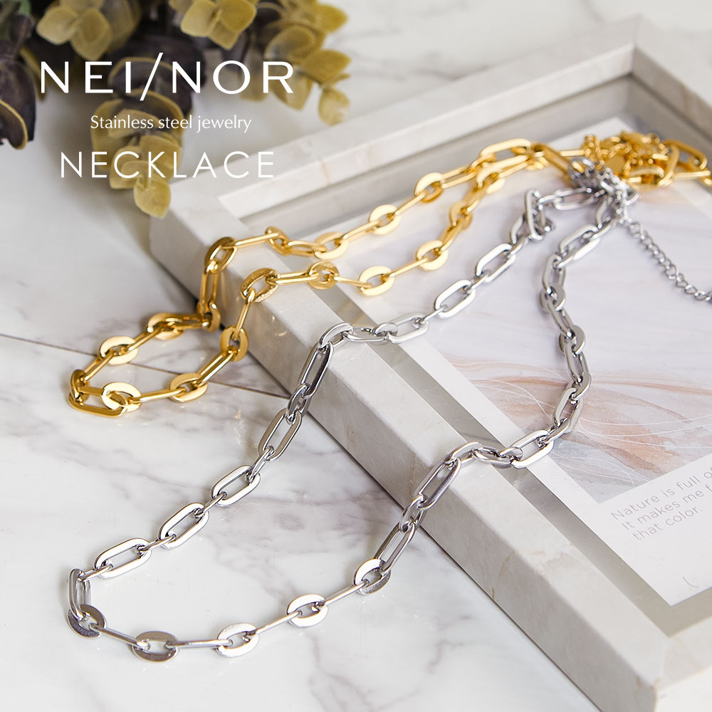 楽天市場】＼MAX90%OFFセール／ Nei/nor ネックレス 首飾り お肌に