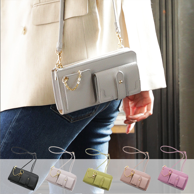 楽天市場】【HerSchedule】鍵もスマホも片手で出せるスマホお財布