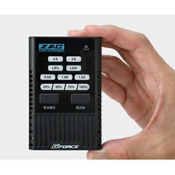 楽天市場】G−FORCE ZAC リポバッテリー 7.4V 1850mAh ミニS互換サイズ