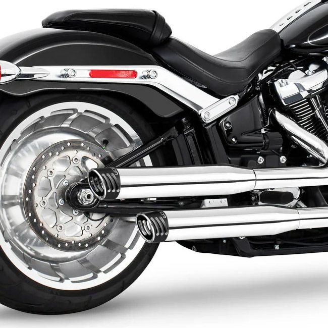 バイク用マフラー ソフテイル スリップオン ハーレー マフラー」の人気