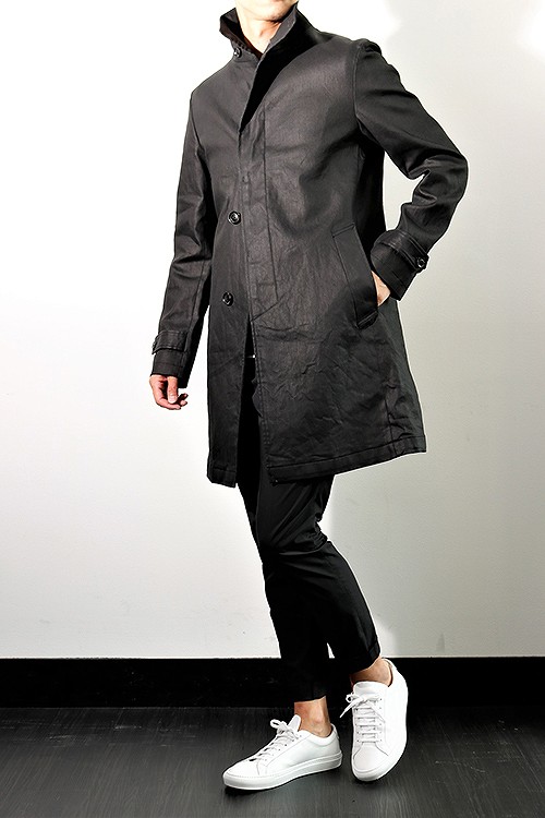 楽天市場】junhashimoto スタンドカラーコート : heartstar