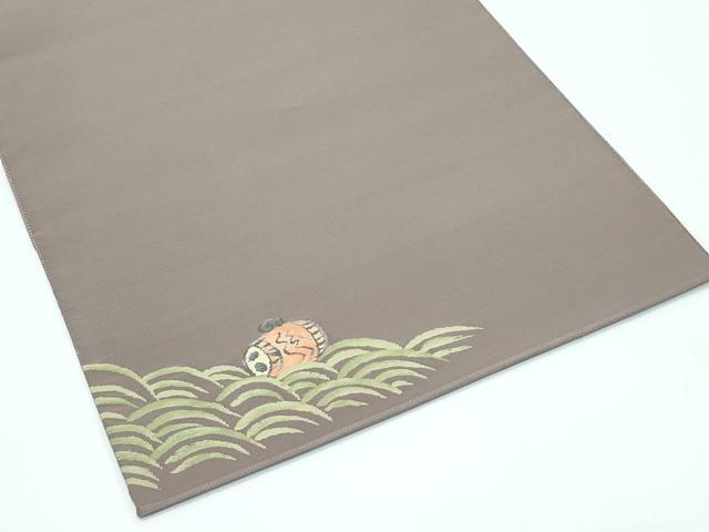 楽天市場】平和屋着物□極上 太鼓柄袋帯 綴れ 大津絵十種 雷公の太鼓釣