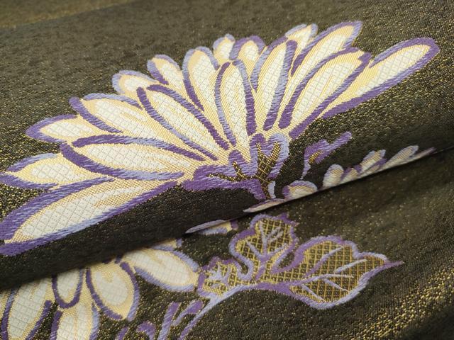 楽天市場】平和屋本店□極上 人間国宝 森口華弘 佐賀錦 六通太鼓柄袋帯