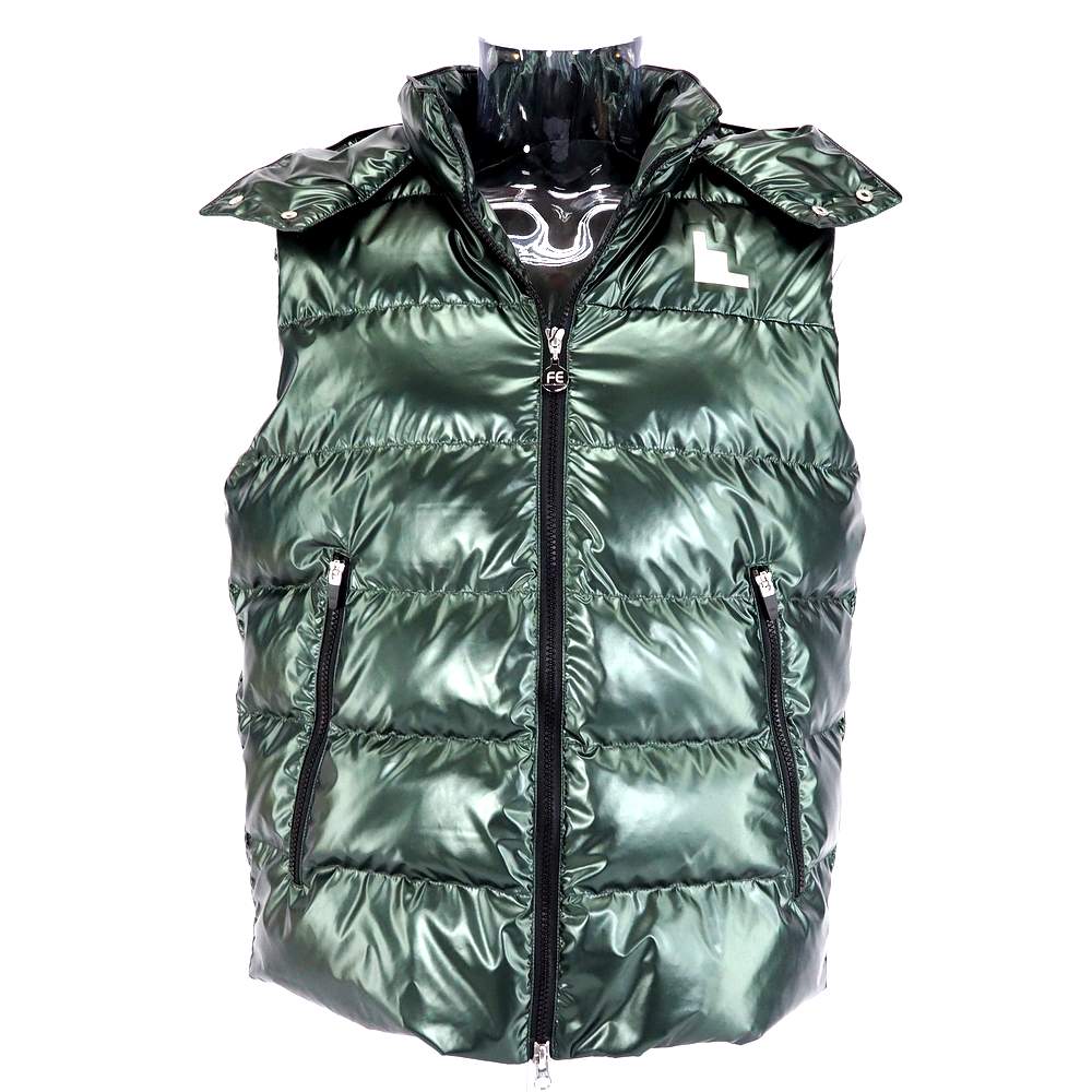 楽天市場】メンズ ダウン ダウンベスト LL(50) グリーン（深緑
