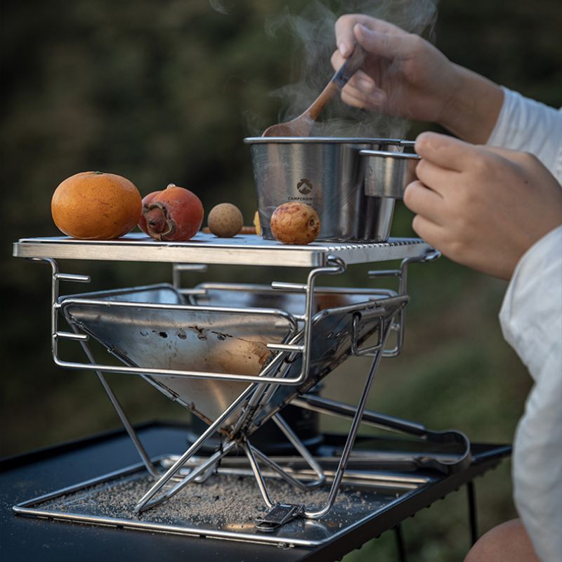 楽天市場】【公式】キャンピングムーン CAMPINGMOON XSサイズ 焚き火台