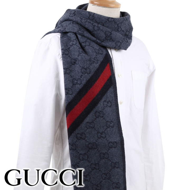 楽天市場】【クーポン配布中】 グッチ マフラー GUCCI ウェビング
