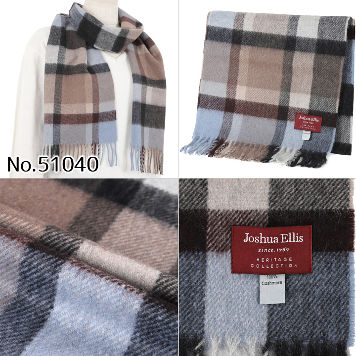 楽天市場】【クーポン配布中】 ジョシュアエリス マフラー カシミヤ100