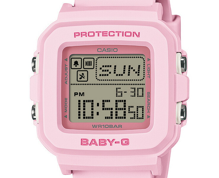 楽天市場】CASIO BABY-G ピンク BGD-10-4JF カシオ ベビーG BGD-10