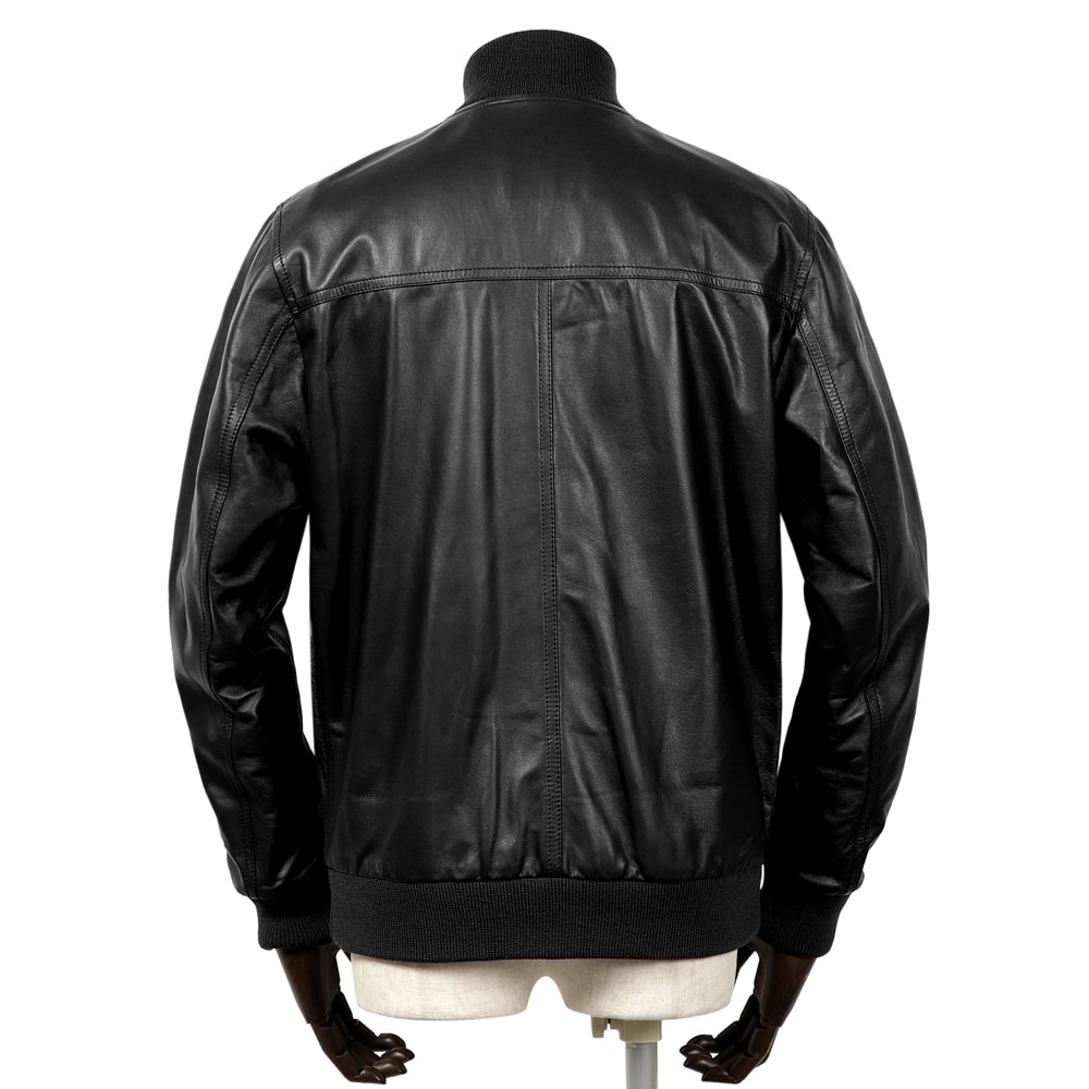 90's 本革 A-1 suede leather バルスターブルゾン 黒 スエードレザー