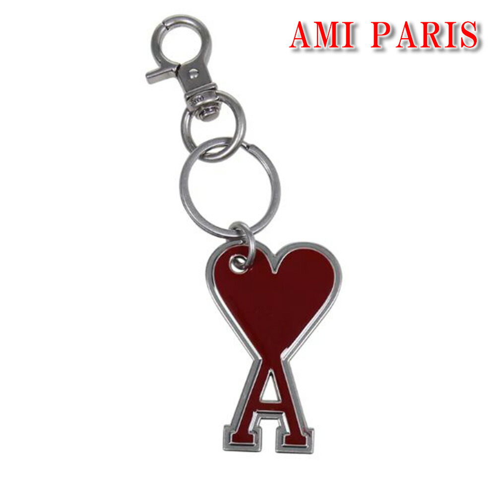 楽天市場】AMI Paris キーホルダー アミ パリス ロゴチャーム