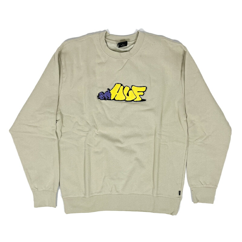 楽天市場】ハフ スウェット HUF DOG SENSE CREWNECK トレーナー クルー