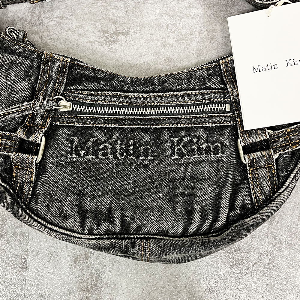 楽天市場】マーティンキム ハンドバッグ デニム生地 Matin Kim WASHED