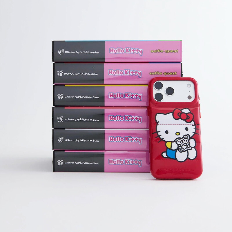 iPhoneアクセサリー Urban Sophistication sanrio iPhone16 the-puffer