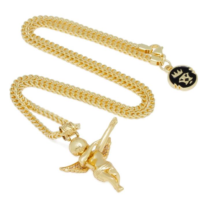 楽天市場】KING ICE キングアイス ネックレス チェーン DABBING ANGEL