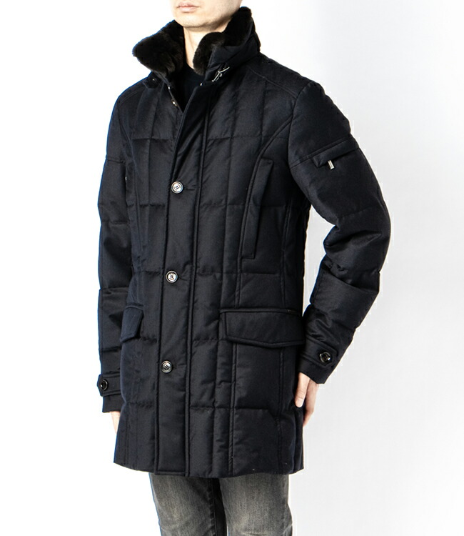 楽天市場】ムーレー/MOORER コート メンズ ロロピアーナ ダウンコート