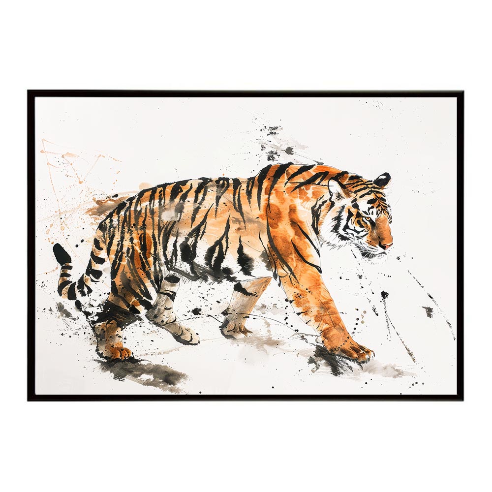 楽天市場】トラ 虎 猛虎 掛け軸 浮世絵 絵画 動物 タイガートラ 虎