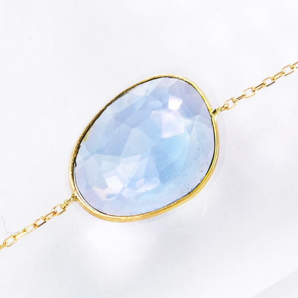 楽天市場】ロンドンブルートパーズ ブレスレット K18イエローゴールド