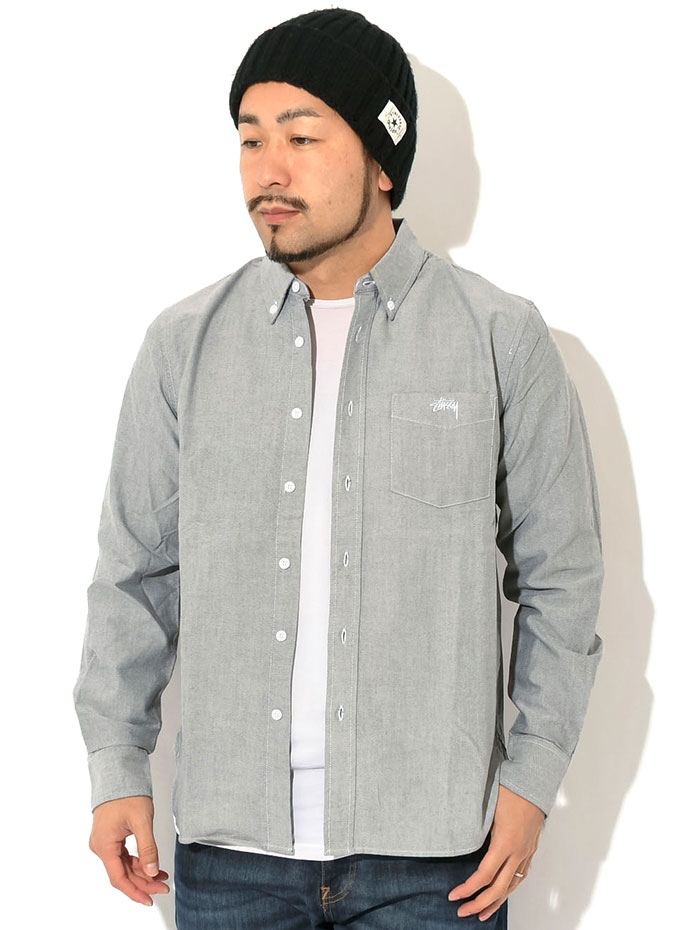 楽天市場】ステューシー STUSSY シャツ 長袖 メンズ Classic Oxford