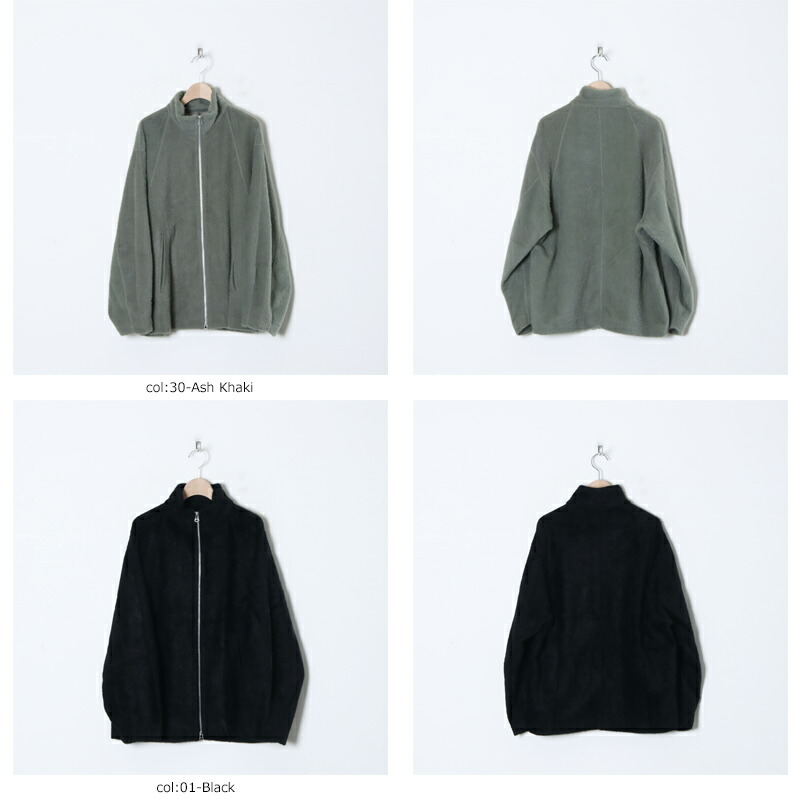 楽天市場】08sircus ゼロエイトサーカス Micro fur terry track jacket