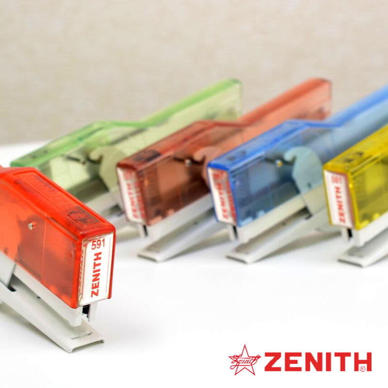 楽天市場】ZENITH ゼニス ステープラー スケルトンカラー 591FUN