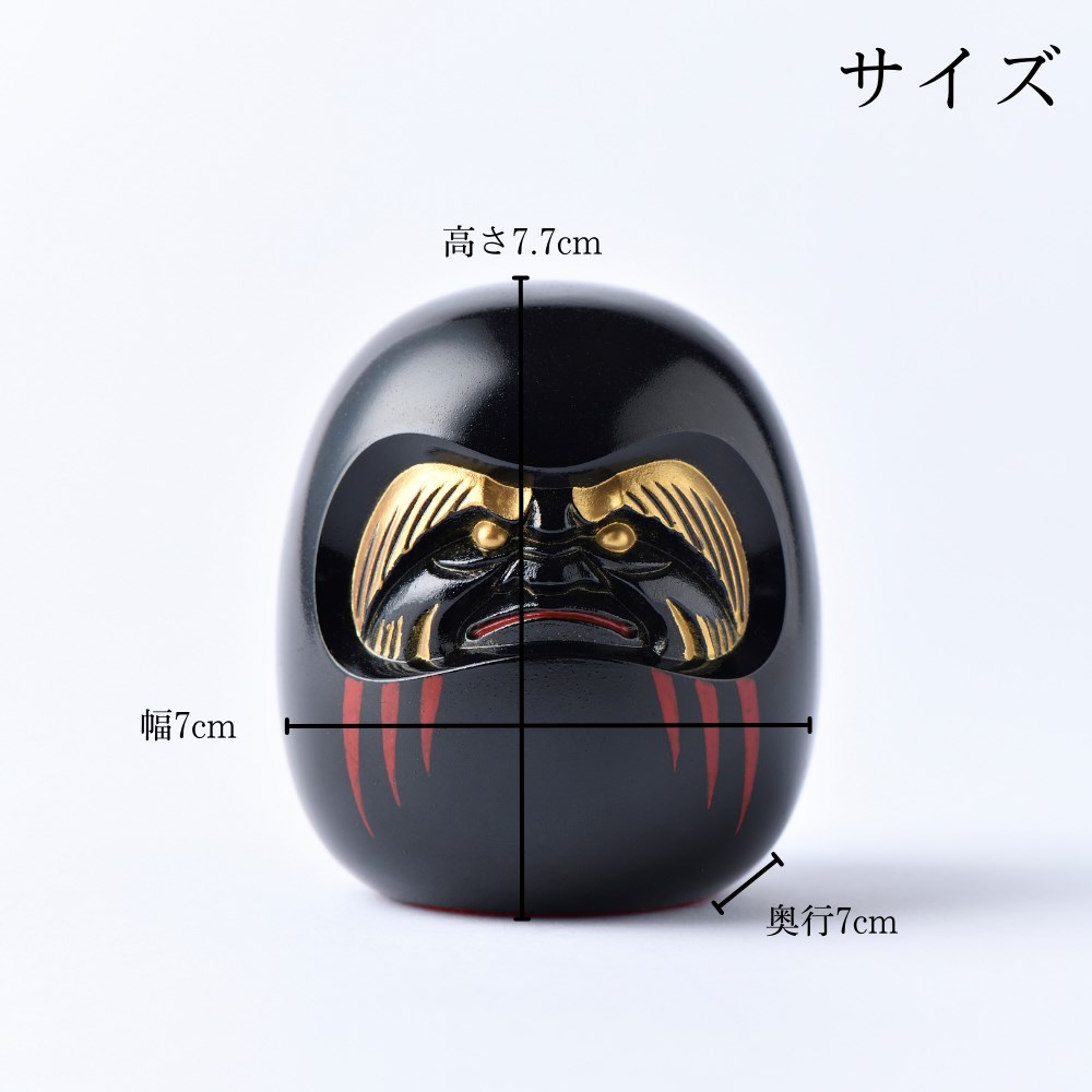 楽天市場】【メーカー直送品】ダルマ インテリア 置き物 縁起物 黒漆