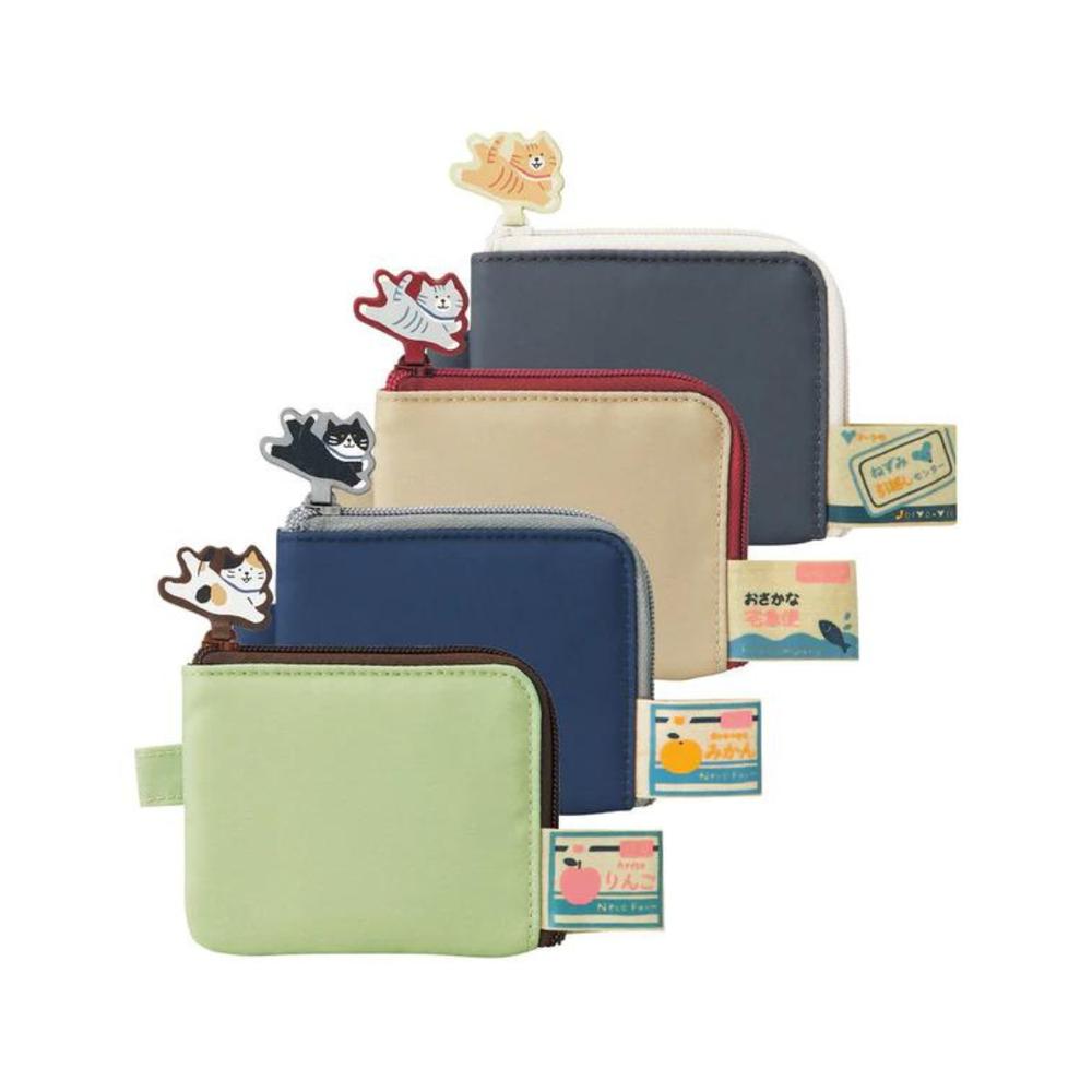 楽天市場】にゃんシーン フラットカードポーチ | ミニポーチ ポーチ