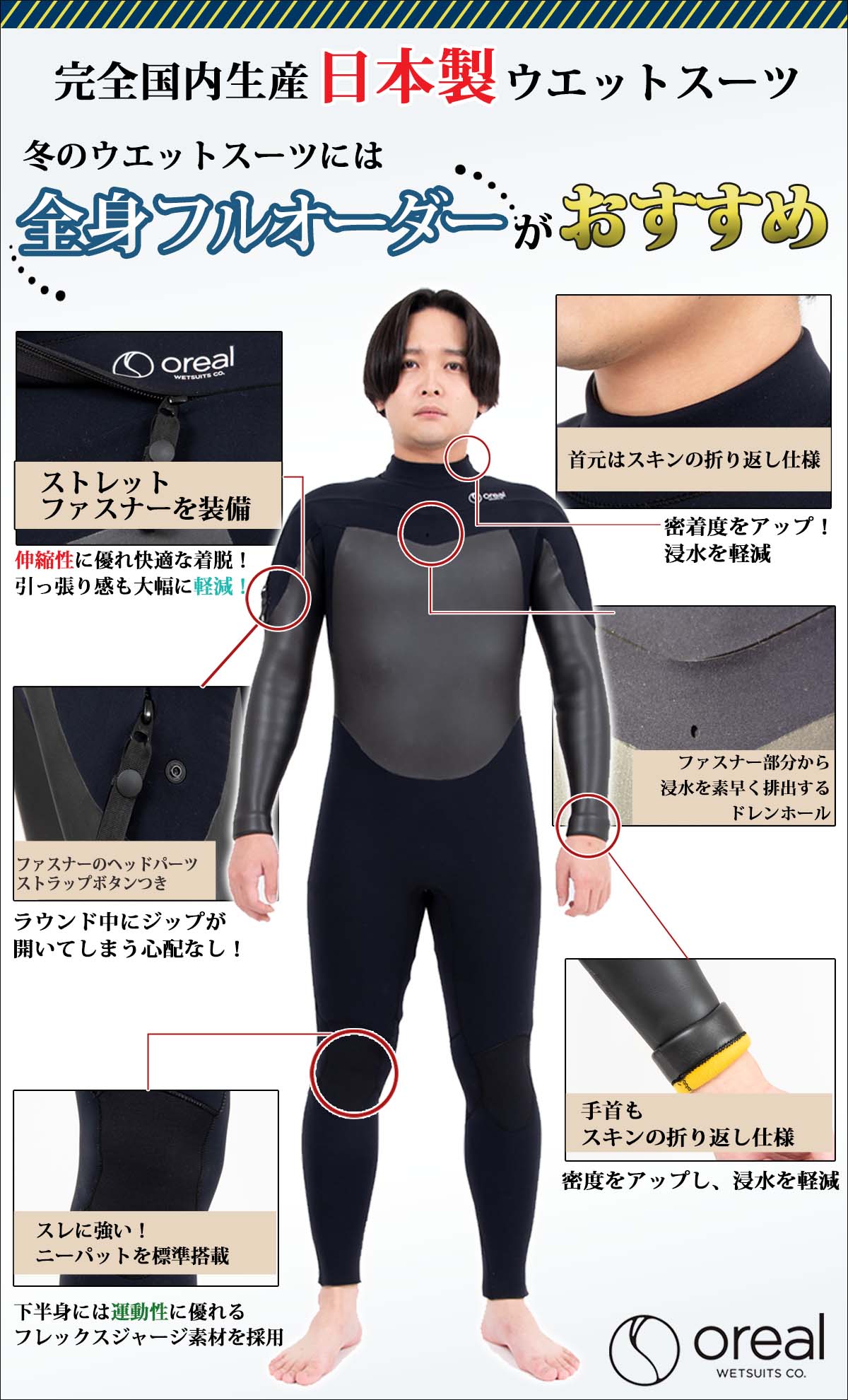 楽天市場】25/26 FW Oreal オリアル セミドライ カスタム オーダー