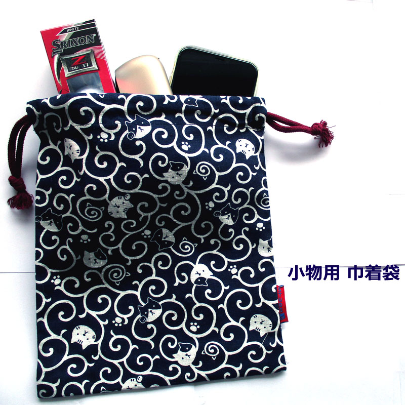 楽天市場】ゴローズ goro's [新品] 巾着ポーチ XXS 黒 goro's GORO'S