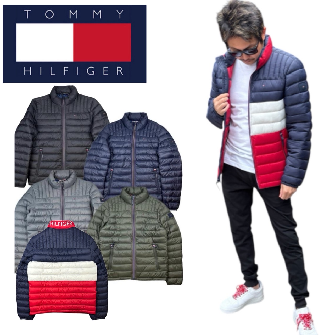 楽天市場】トミーヒルフィガー Tommy Hilfiger ジャケット 中綿 ダウン