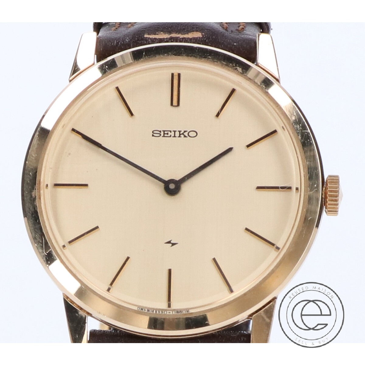 楽天市場】SEIKO セイコー 2220‐0180 CHARIOTシャリオ レザーベルト 手