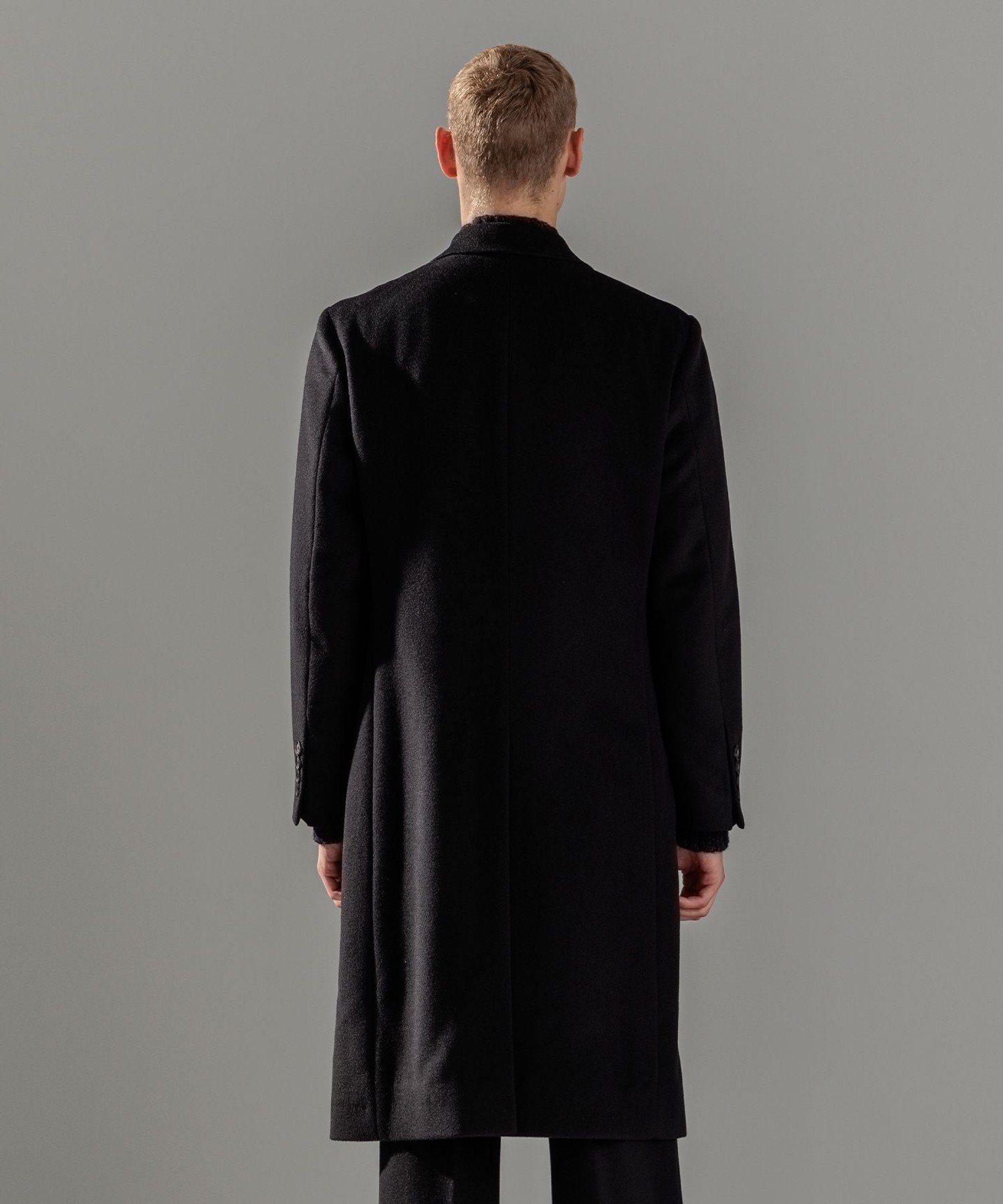 JOSEPH HOMME｜【WEB限定】グロッシーウール ダブルブレストチェスター