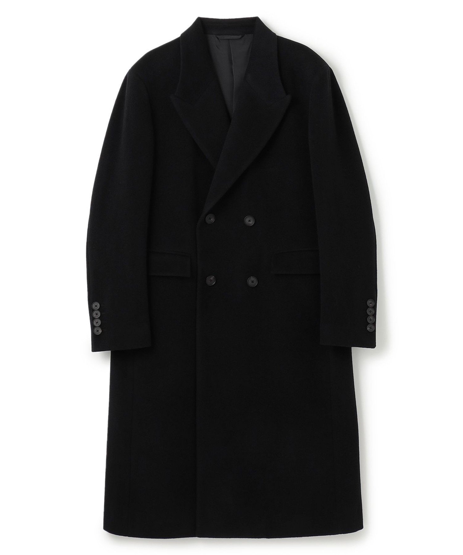 JOSEPH HOMME｜【WEB限定】グロッシーウール ダブルブレストチェスター