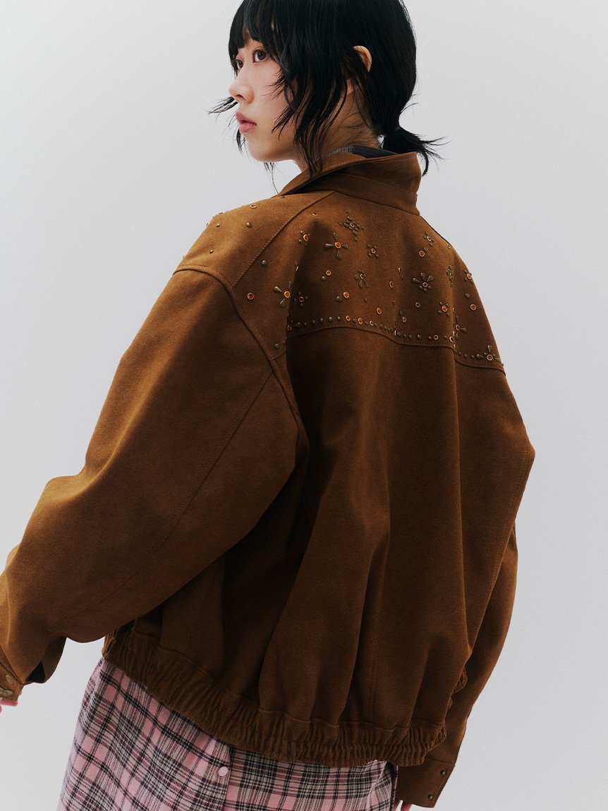 LILY BROWN｜【LILY BROWN ×ANNA SUI】バタフライスタッズブルゾン