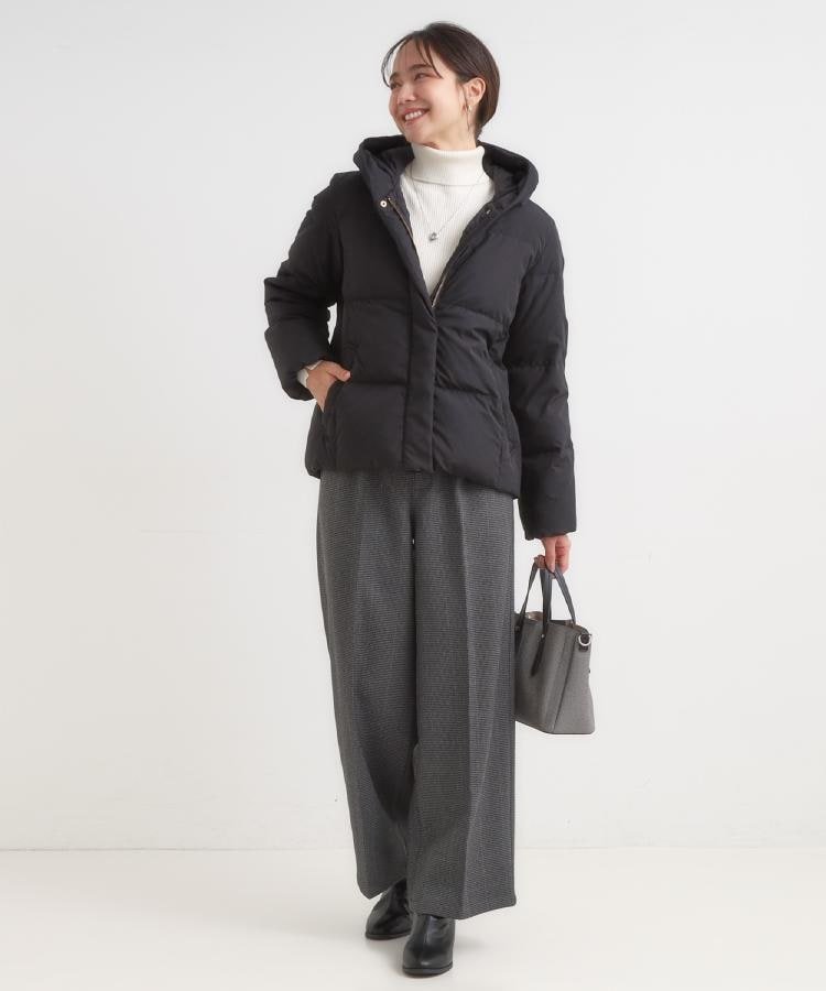 SHOO・LA・RUE｜【撥水/洗える】ショートフーディーダウン | Rakuten