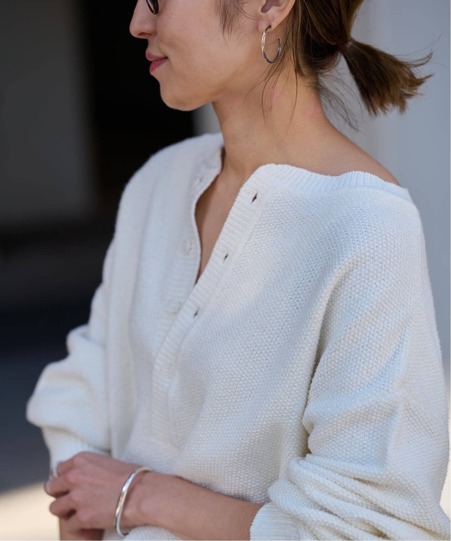 FRAMeWORK｜≪追加≫カノコ2WAYヘンリーニット 2 | Rakuten Fashion