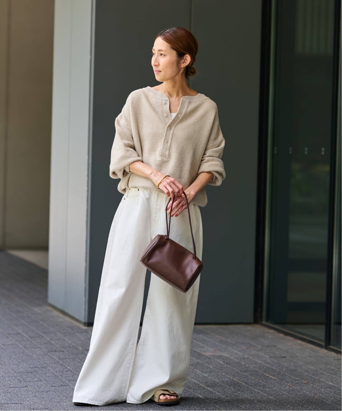 FRAMeWORK｜≪追加≫カノコ2WAYヘンリーニット 2 | Rakuten Fashion