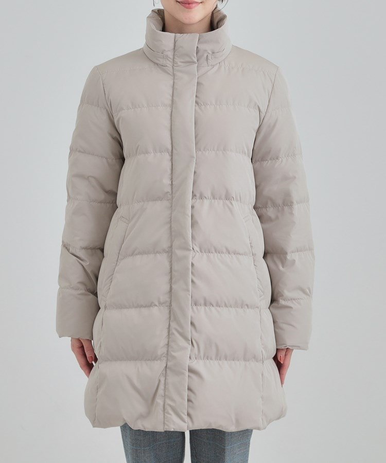 SHOO・LA・RUE｜【洗濯機可/撥水】フェイクファーフード ロングダウン