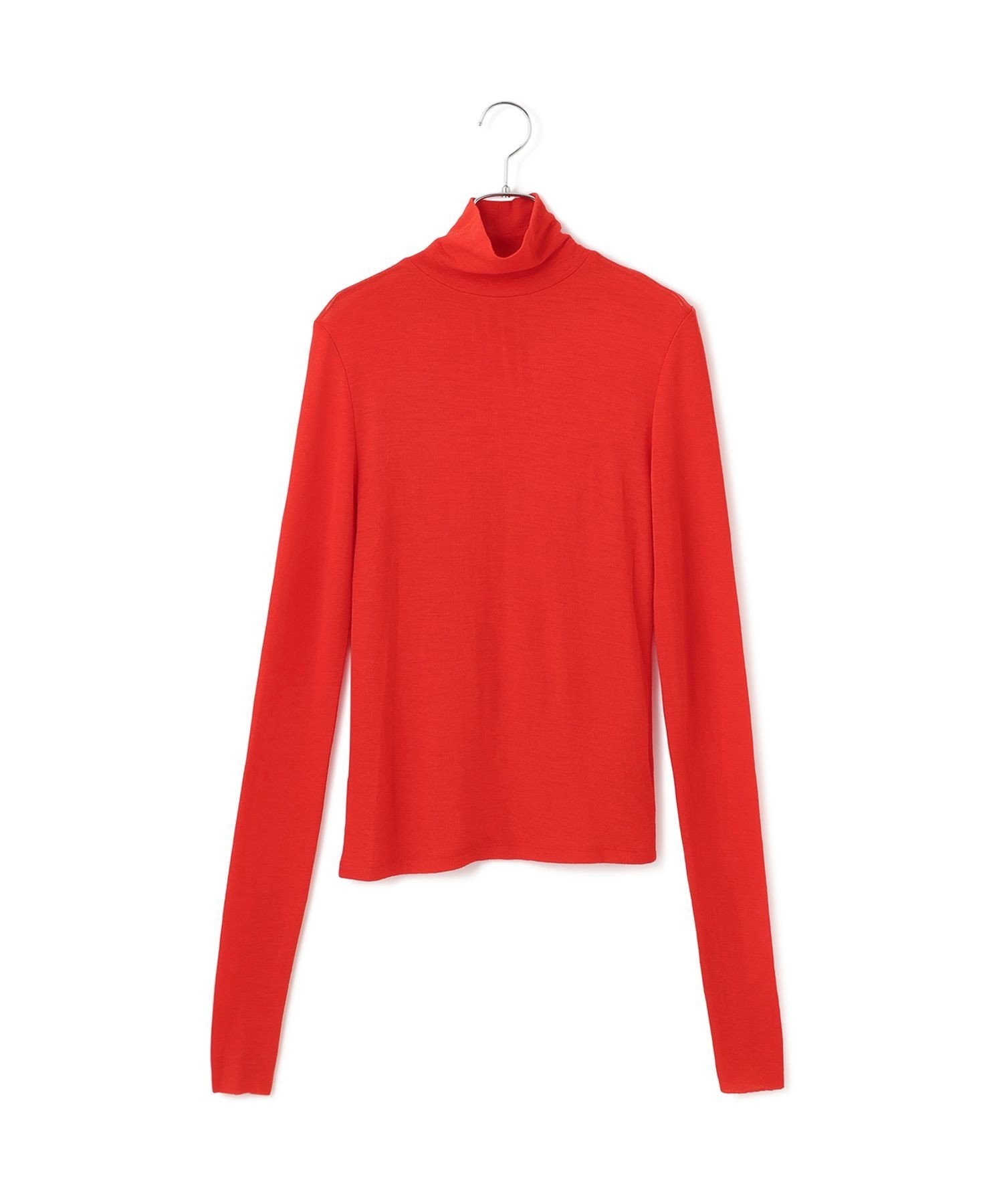 ADAM ET ROPE'｜ウォッシャブルウールタートルネックカットオフプル