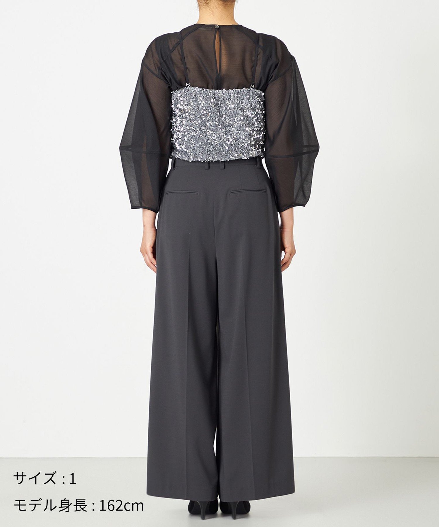 NAVE｜【Nave・洗える】スパンコール ビスチェ | Rakuten Fashion(楽天