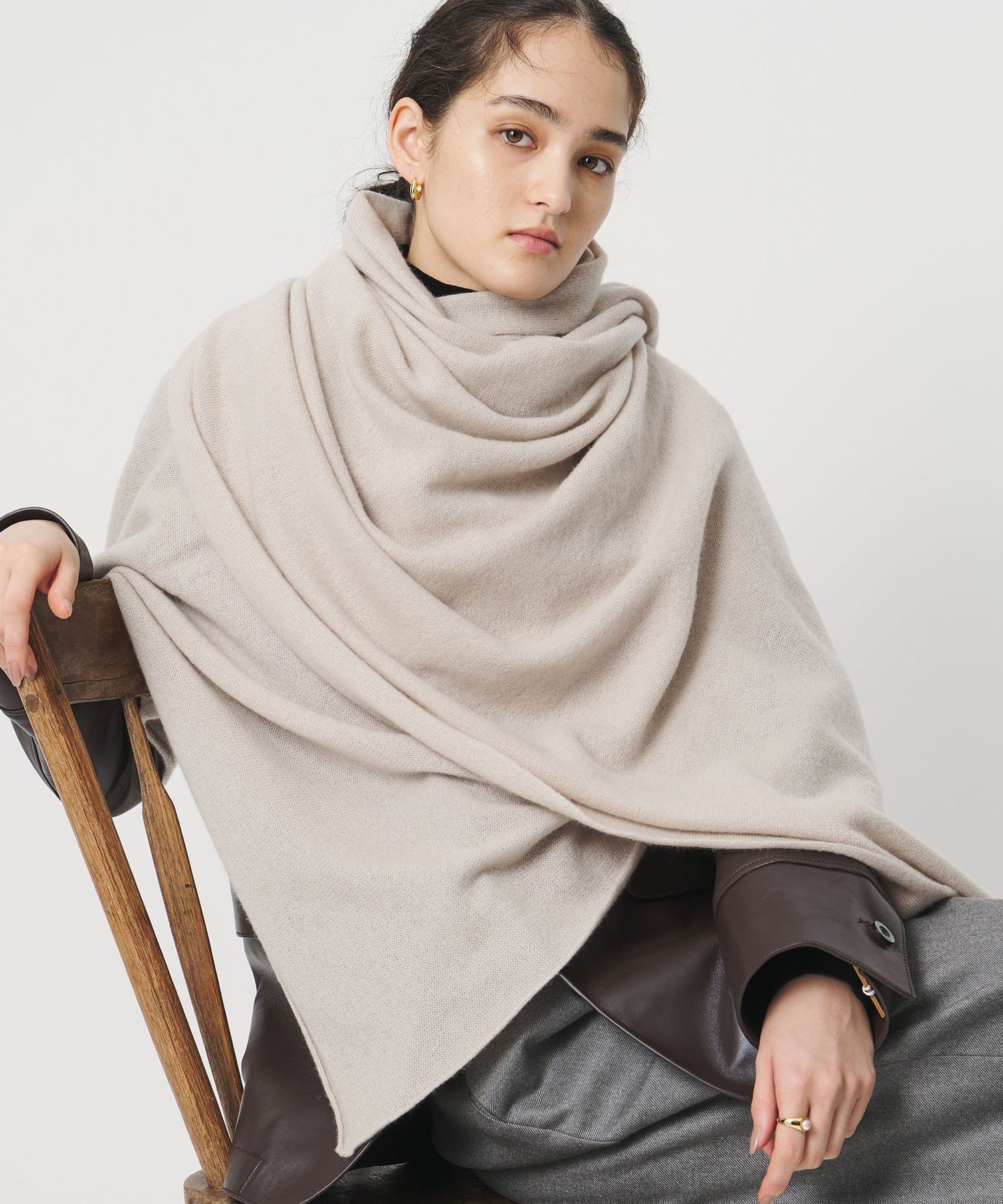 UNITED ARROWS｜カシミヤ ニット ストール | Rakuten Fashion(楽天