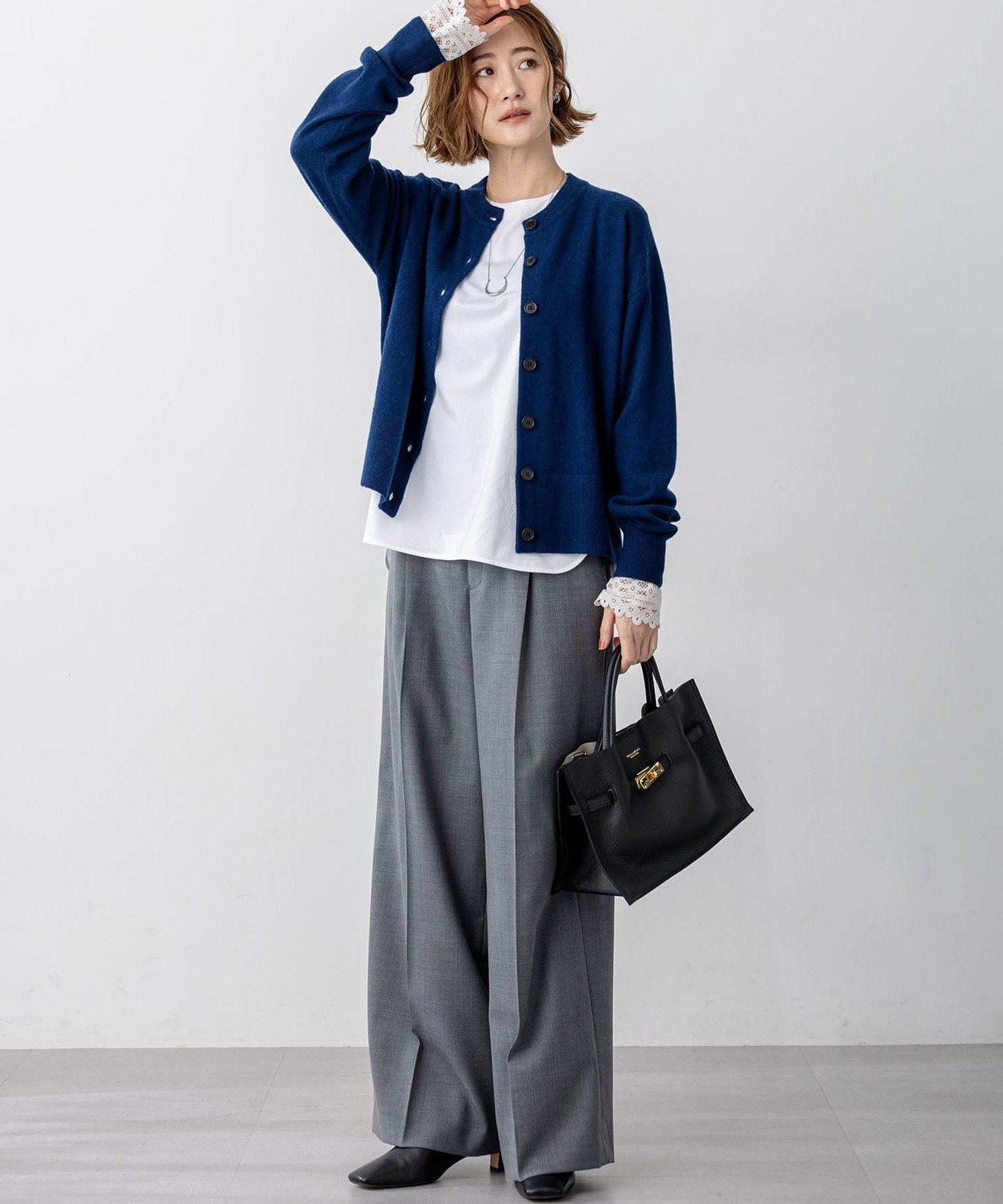 23区｜ナチュラルコットンベア レースレイヤード カットソー | Rakuten