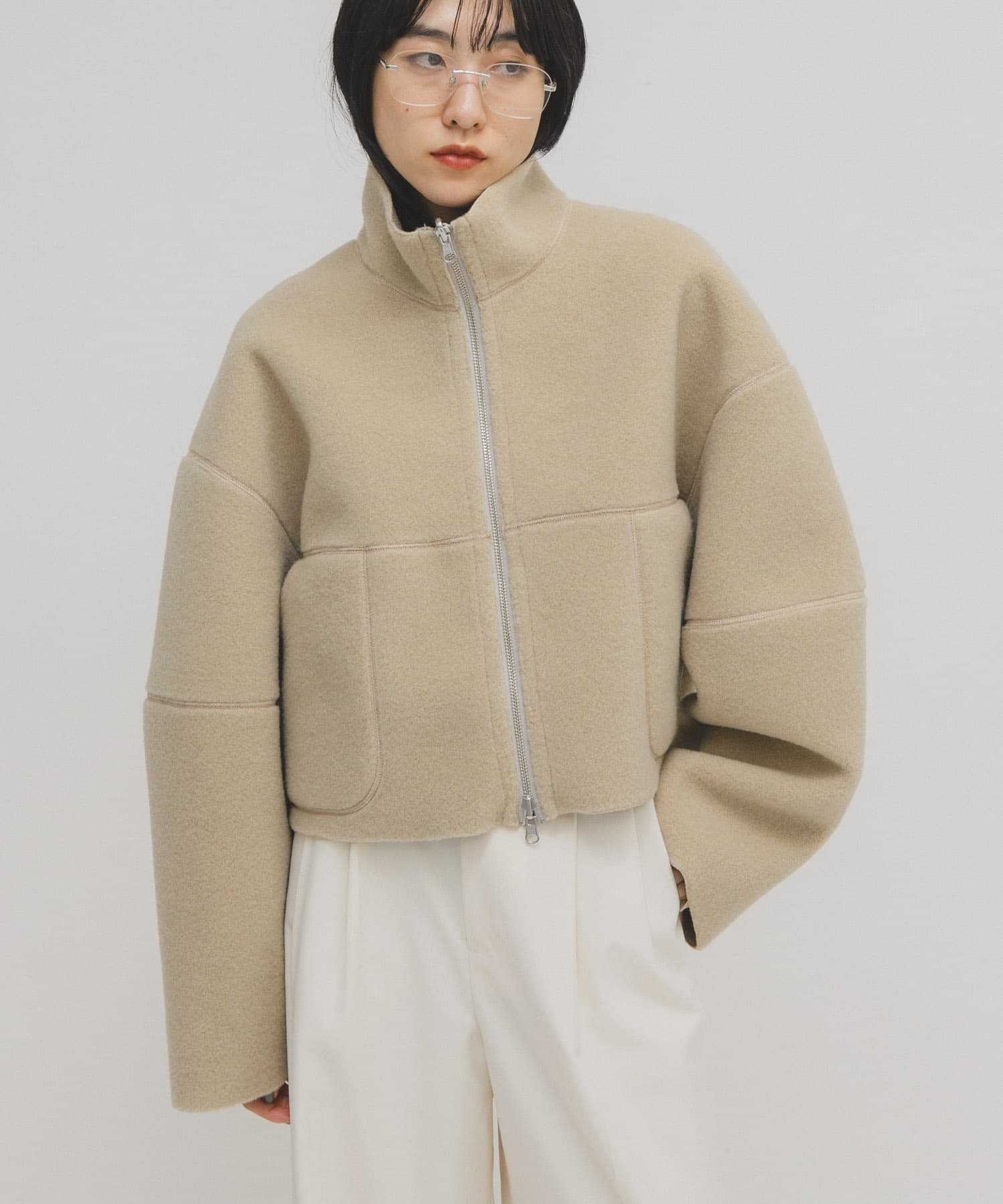 KBF｜リバーシブルボアジャケット | Rakuten Fashion(楽天ファッション