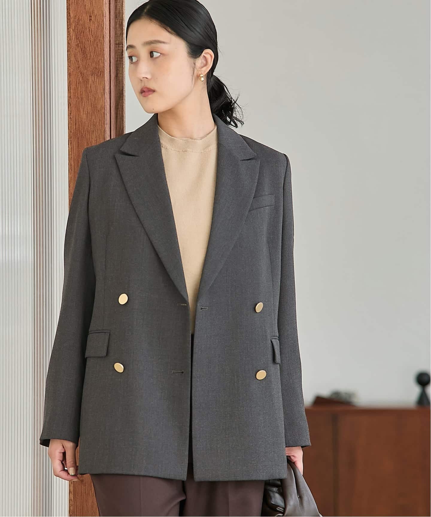 JOURNAL STANDARD L'ESSAGE｜《追加》ウールトリコチン ブレザー