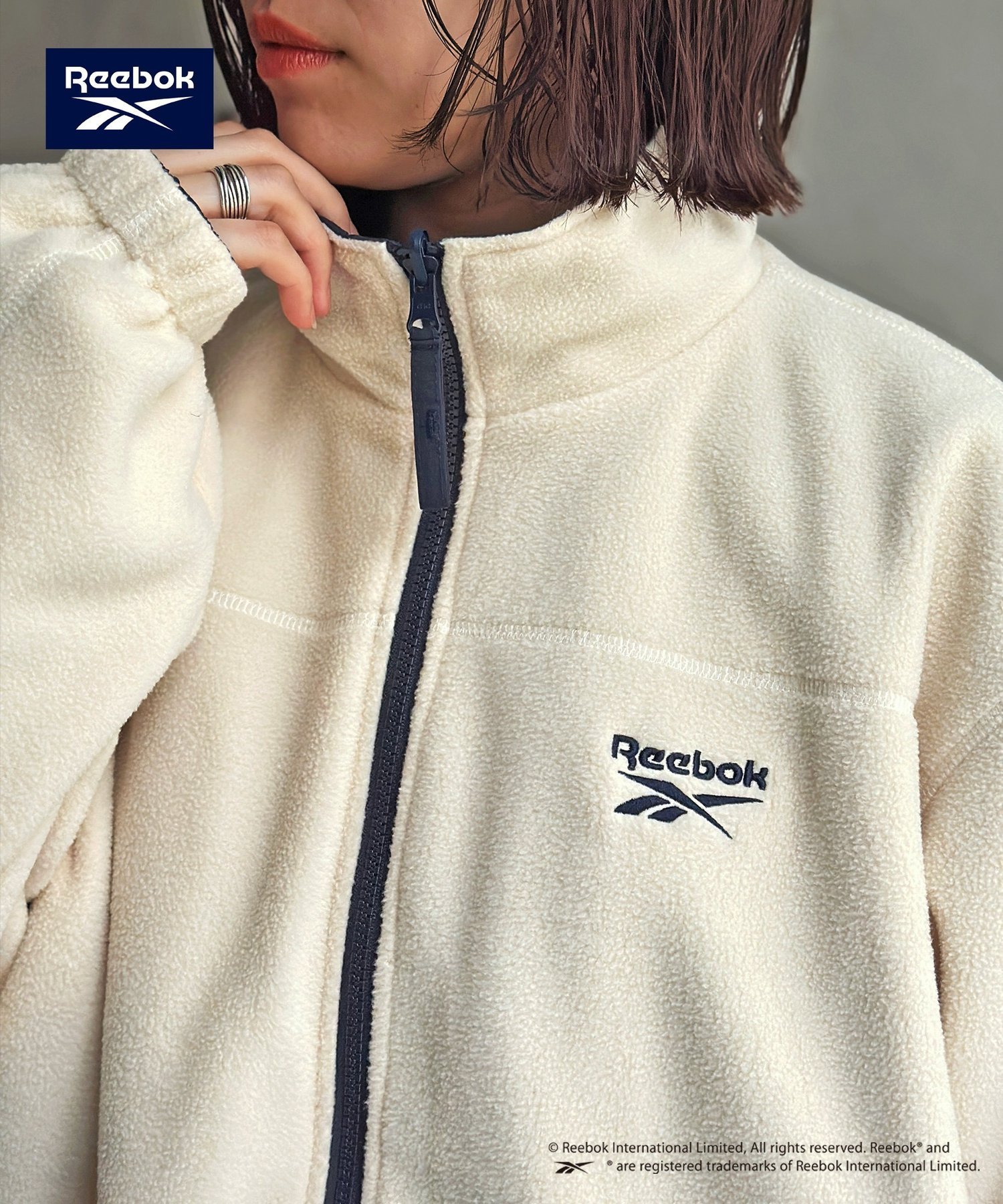 CPCM｜【Reebok】リバーシブルブルゾン | Rakuten Fashion(楽天